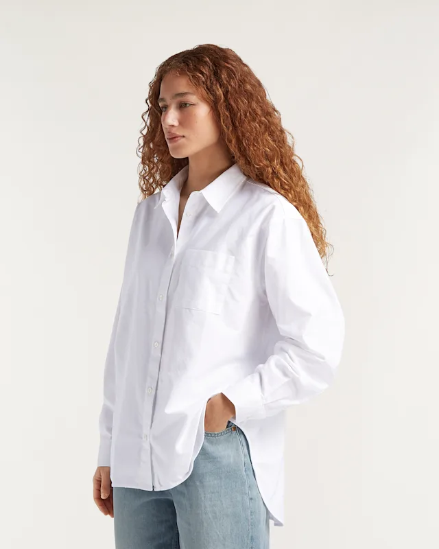 Denham DAHLILA BUTTON SHIRT Premium Oxford Cotton - Classic Fit