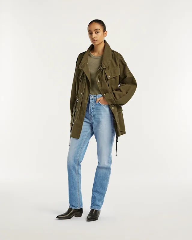 denham AIKO JACKET Broken Twill - Regular Fit