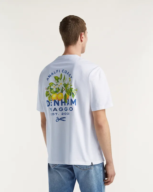 denham AMALFI TEE Heavy Core Jersey - Boxy Fit