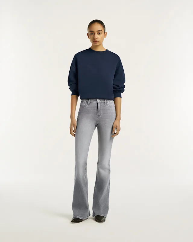 denham AMI Free Move Stellar Grey - Flare Fit