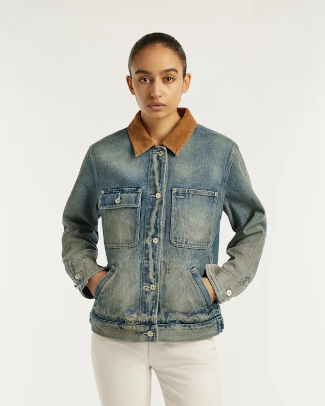 Denham ARCHIVE S2 JACKET Vintage Wash - Regular Fit