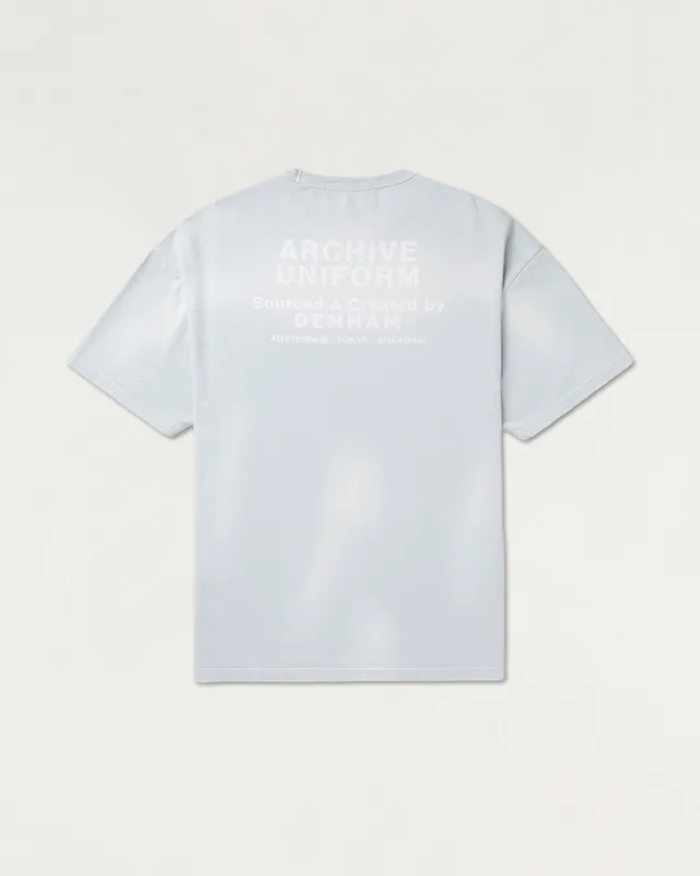 Denham ARCHIVE S2 TEE Washed Jersey - Loose Fit