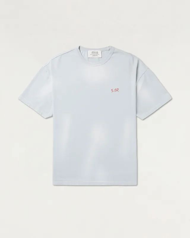 denham ARCHIVE S2 TEE Washed Jersey - Loose Fit