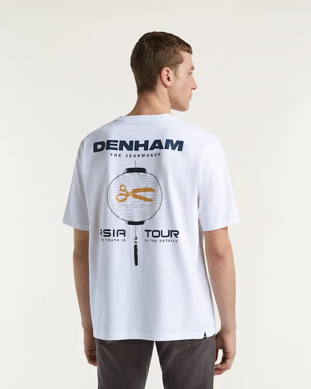 denham ASIA TOUR TEE Jeans Jersey - Boxy Fit
