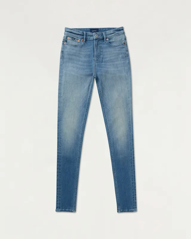 Denham AZUMI Free Move Light Inidigo - Skinny Fit