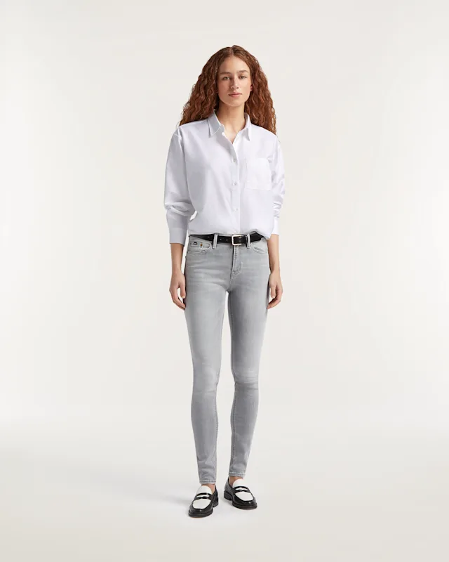 denham AZUMI Free Move Stellar Grey - Skinny Fit