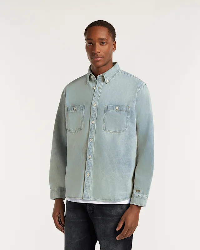 Denham BEN SHIRT VIntage Repair Worn - Classic Fit