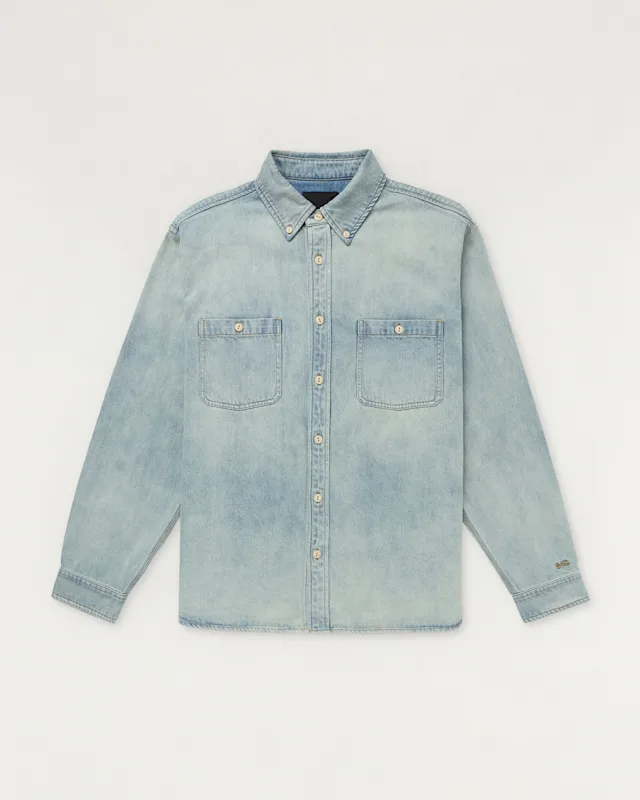 Denham BEN SHIRT VIntage Repair Worn - Classic Fit