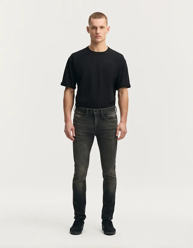 denham BOLT FREE MOVE Black Horizon - Skinny Fit