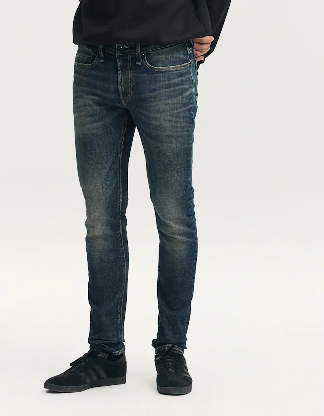 Denham BOLT FREE MOVE Night Blue - Skinny Fit