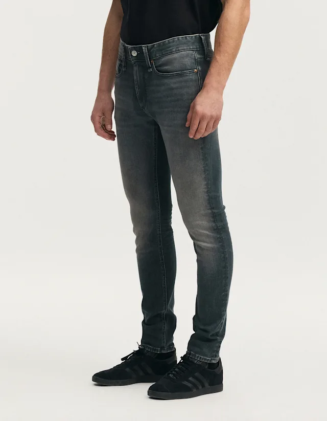 Denham BOLT Galaxy Blue Grey - Skinny Fit