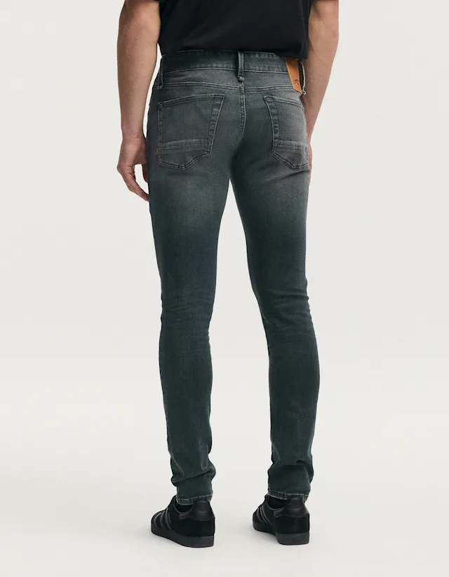 Denham BOLT Galaxy Blue Grey - Skinny Fit