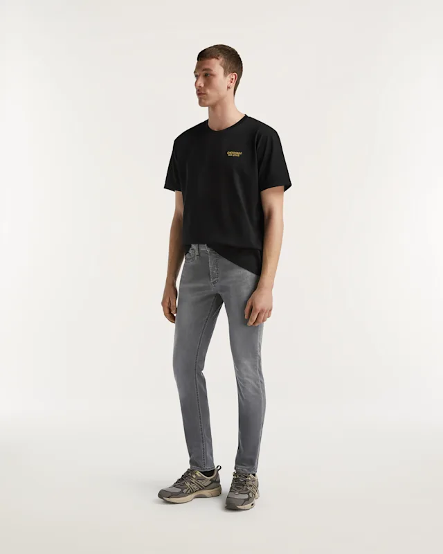 Denham BOLT Grey Subtle Fade Denim - Skinny Fit