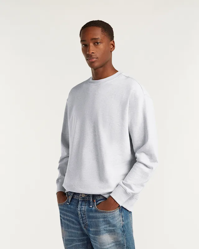 Denham BORO SWEAT Unbrushed Cotton - Regular Fit