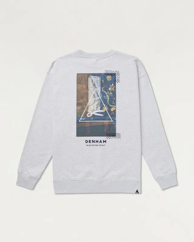 Denham BORO SWEAT Unbrushed Cotton - Regular Fit