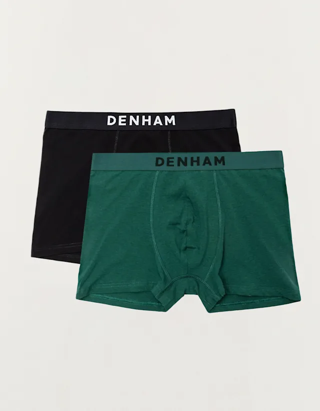 denham BOXER BRIEF 2-PACK Viscose - Slim Fit