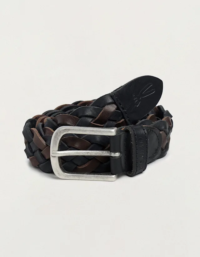Denham BRAIDED Belt Leather - Classic