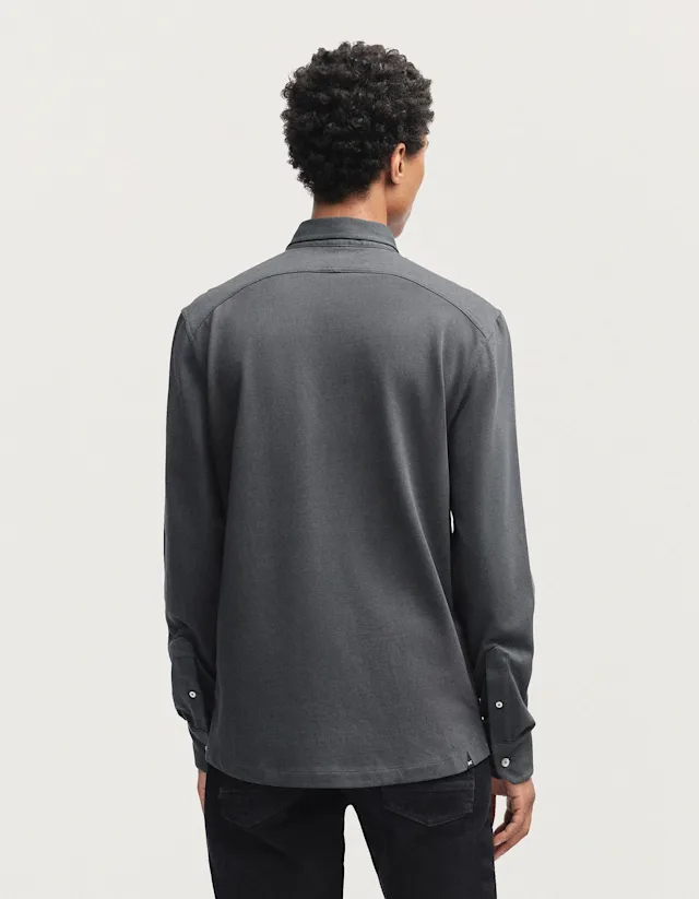 Denham BRIDGE SHIRT Heavy Cotton Jersey - Slim Fit