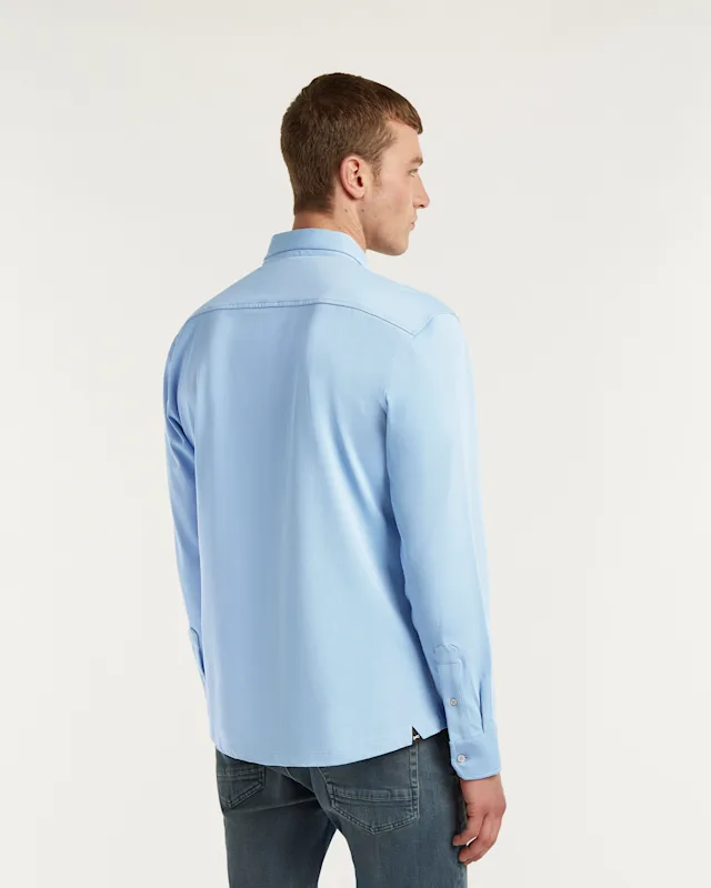 Denham BRIDGE SHIRT Heavy Jersey - Slim Fit