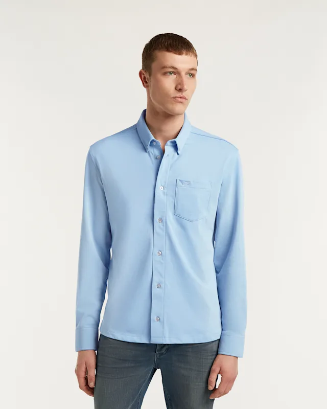 denham BRIDGE SHIRT Heavy Jersey - Slim Fit