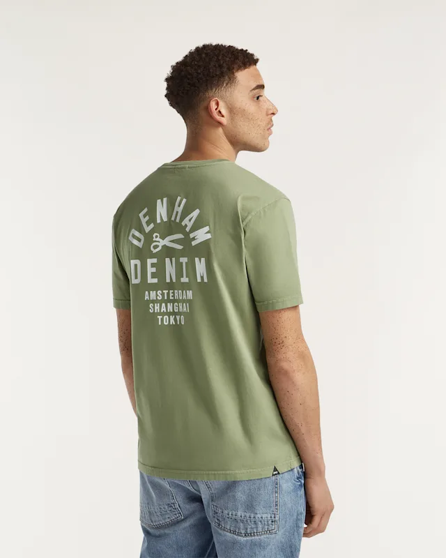 denham BRIDGE TEE Light Comfort Jersey - Regular Fit