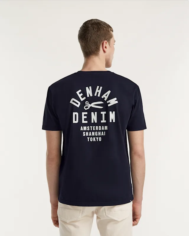 denham BRIDGE TEE Light Comfort Jersey - Regular Fit