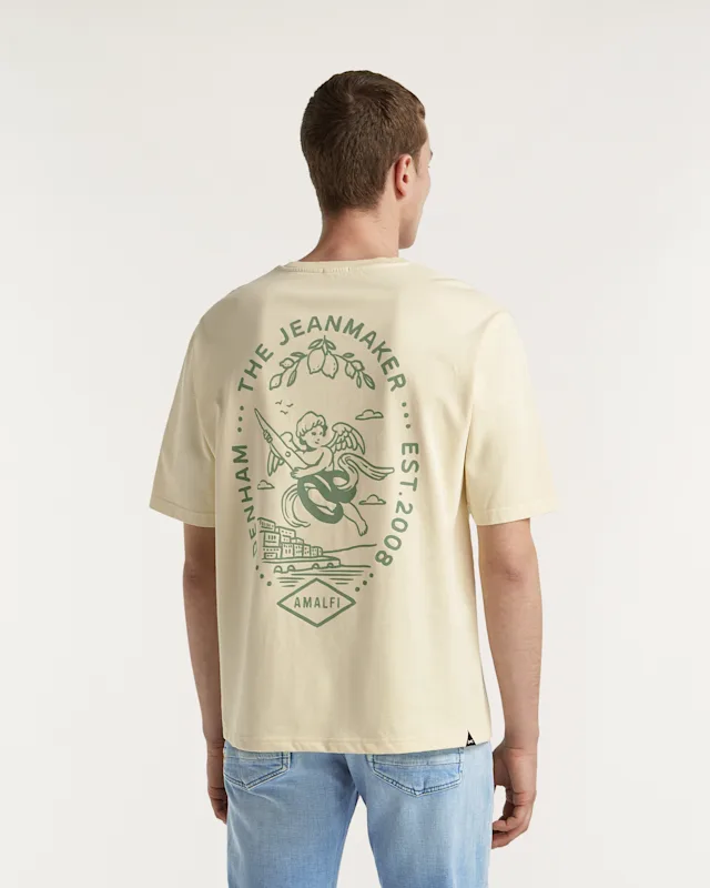 denham CHERUB TEE Heavy Jersey - Relaxed Fit