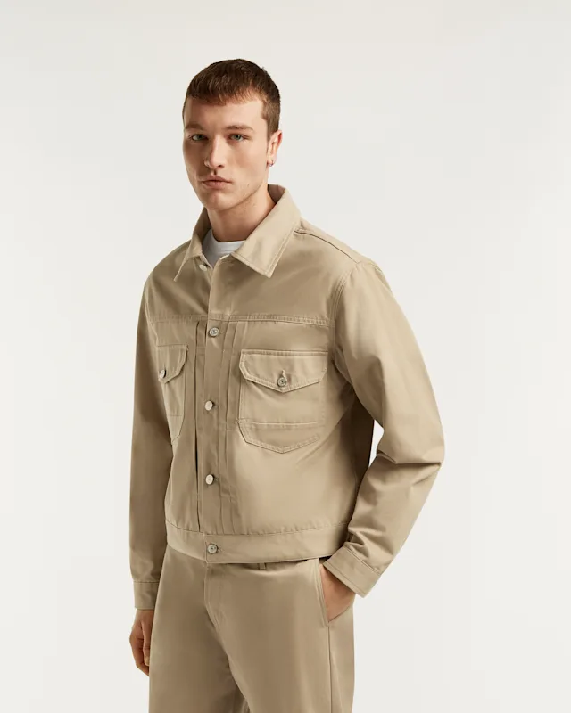 Denham CHESTER JACKET Classic Garbadine - Boxy Fit