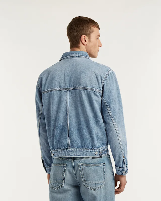 Denham CHESTER JACKET Vintage Light Worn - Boxy Fit