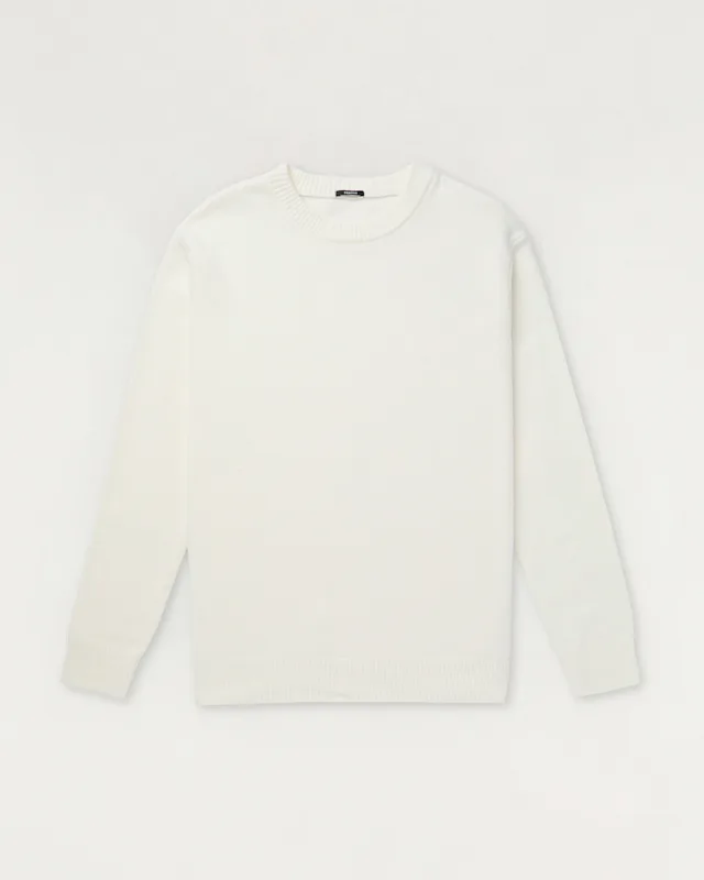 Denham DENHAM CREW KNIT Heavy Cosy Cotton - Classic Fit