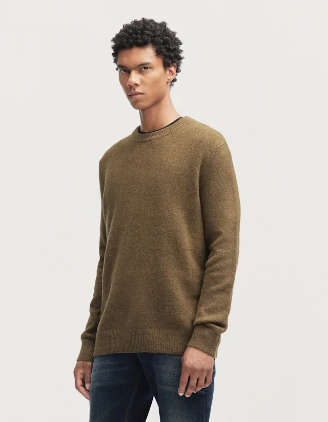 Denham DENHAM CREW KNIT Heavy Cosy Cotton - Regular Fit