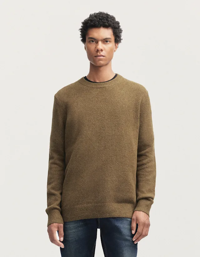 denham DENHAM CREW KNIT Heavy Cosy Cotton - Regular Fit