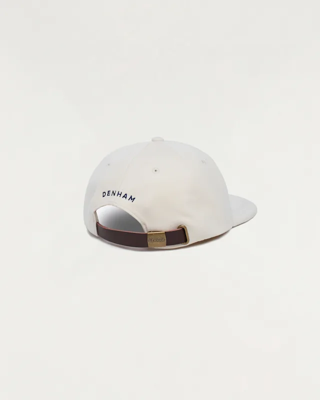 Denham D 6 PANEL CAP Brushed Twill - Regular Fit