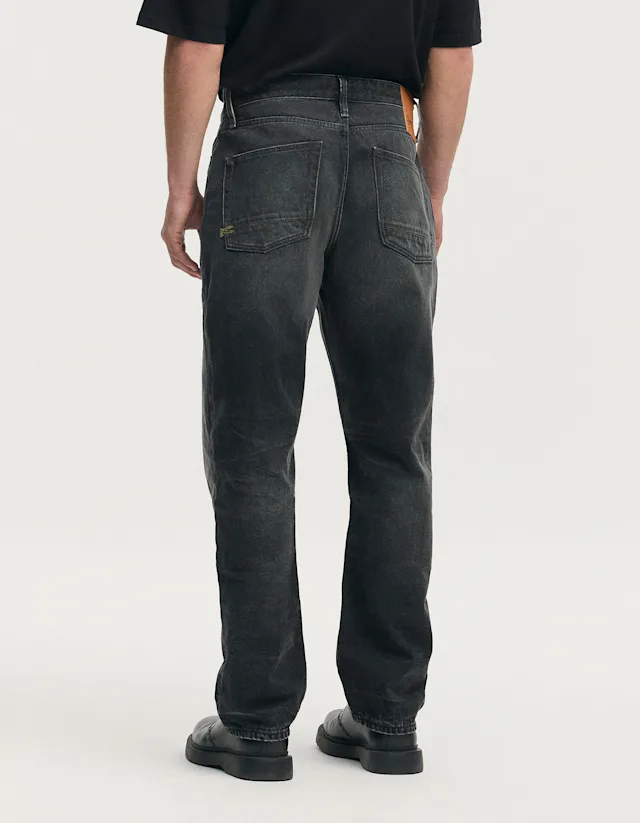 Denham DAGGER Charcoal Black - Relaxed Fit