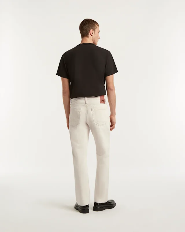 Denham DAGGER Rigid Ecru Rinse - Relaxed Fit
