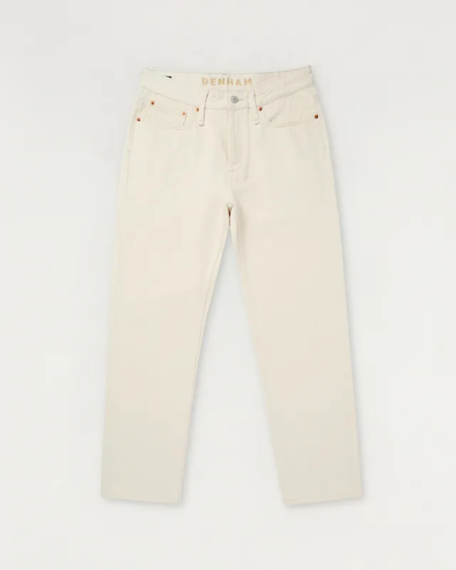 Denham DAGGER Rigid Ecru Rinse - Relaxed Fit