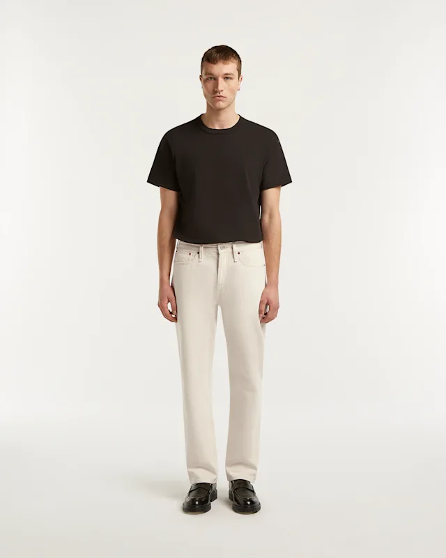 denham DAGGER Rigid Ecru Rinse - Relaxed Fit