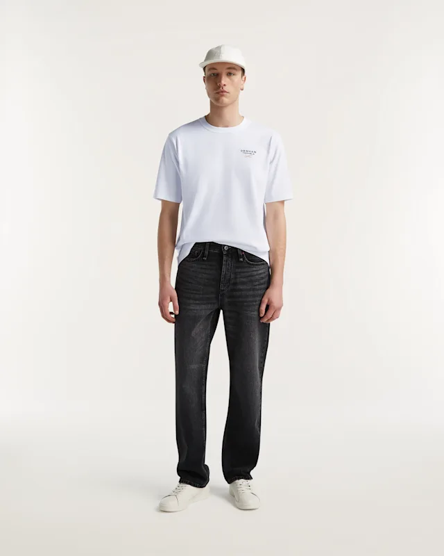 denham DAGGER Rigid Vintage Black - Relaxed Fit