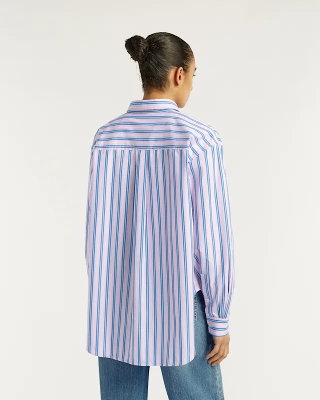 Denham DAHLILA SHIRT Poplin Stripe - Classic Fit