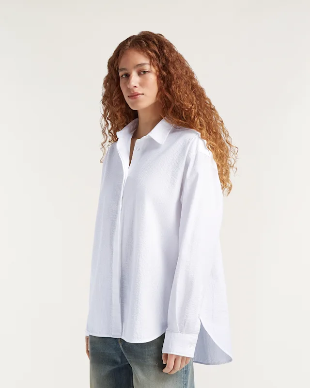 Denham DAHLILA SHIRT Seersucker Cotton - Classic Fit