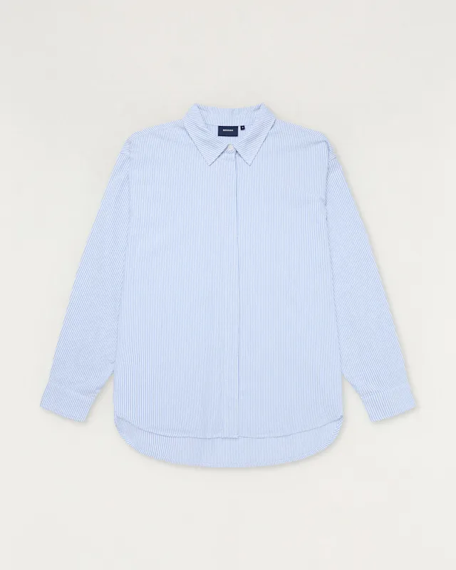 Denham DAHLILA SHIRT Seersucker Stripe - Classic Fit