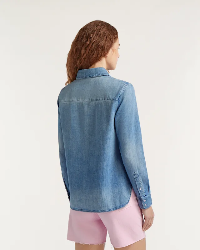 Denham HANA SHIRT Rigid Denim - Regular Fit