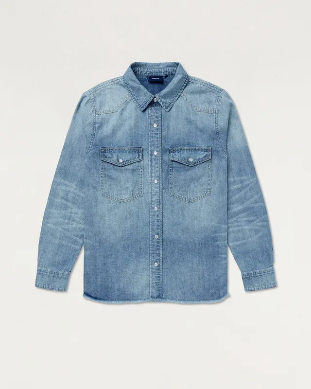 Denham HANA SHIRT Rigid Denim - Regular Fit