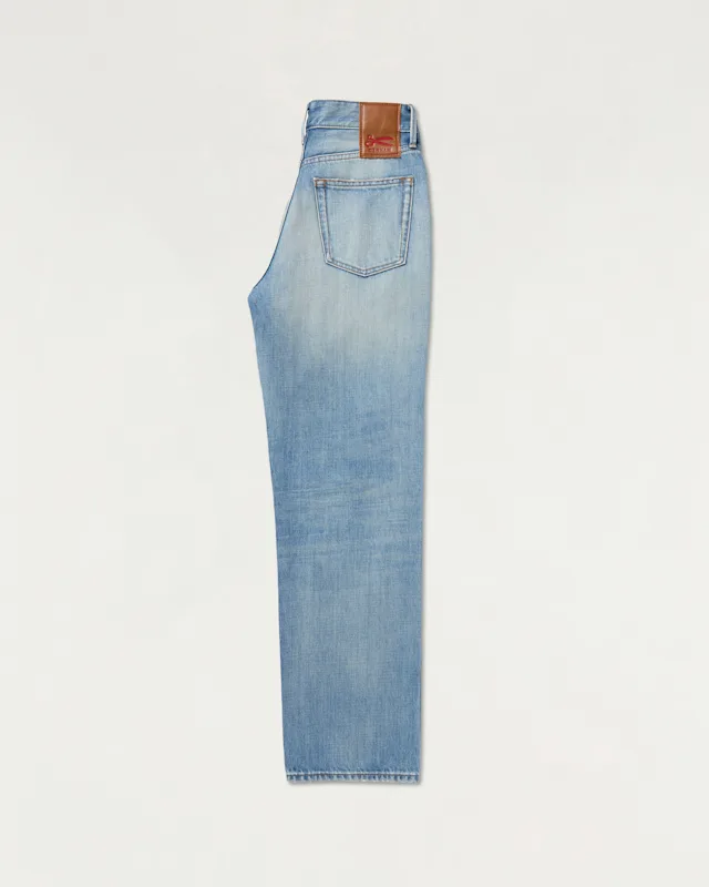 Denham IMA Candiani Selvedge Light Wash - Loose Fit