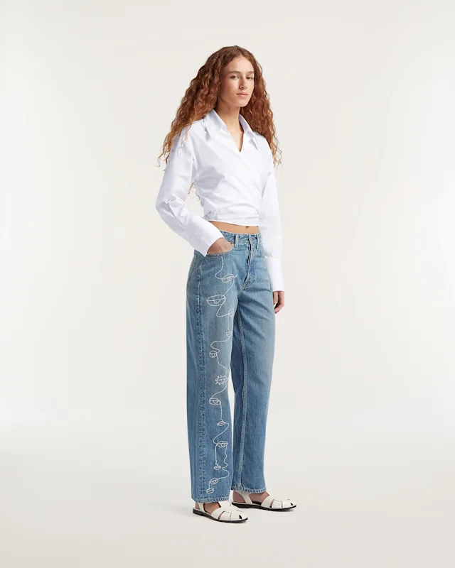 Denham IMA Special Embroidery - Loose Fit