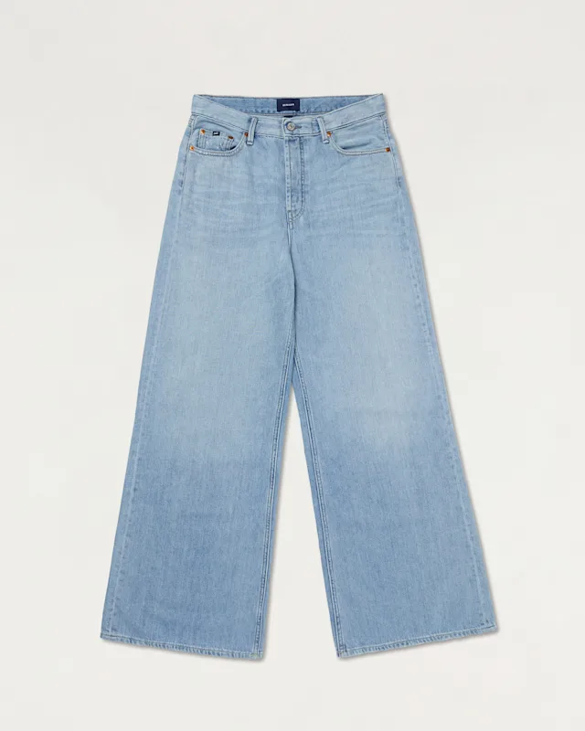 Denham IZZY Rigid Classic Stone Wash - Wide Fit