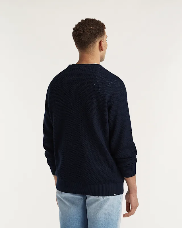 Denham JULES CREWNECK Knitted Cotton - Classic Fit