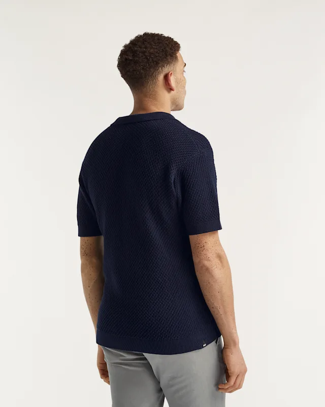 Denham JULES POLO Knitted Cotton - Classic Fit