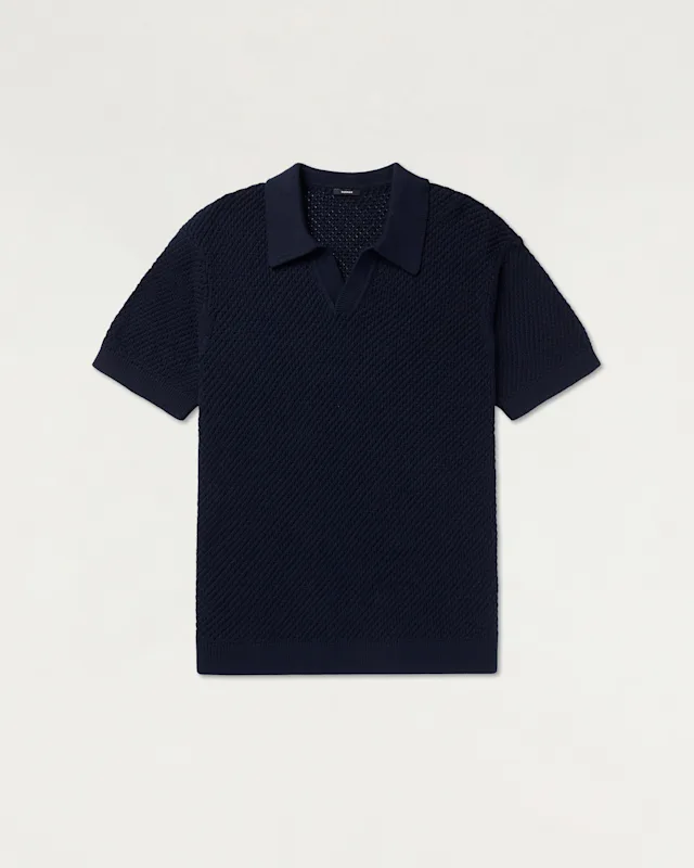 Denham JULES POLO Knitted Cotton - Classic Fit