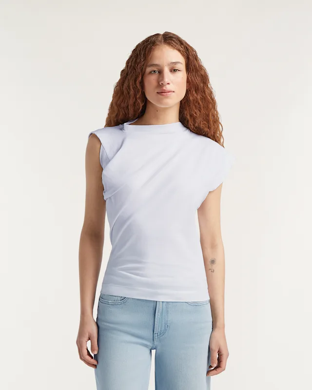 denham KASUMI TEE Heavy Jersey - Slim Fit